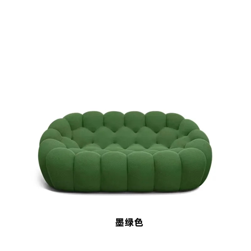 Nordic Compression Sofa Football Sofa Bubble Sofa Living Room Balcony Leisure Curved Special-Shaped Sofas Home Furniture Couch