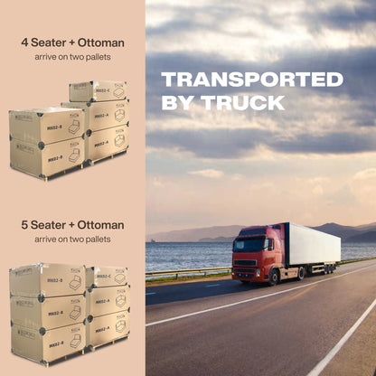 156'' Oversized Sectional Sofa, Modular Sofa with Ottoman, Cloud Couch,Deep Seating Sofa Modern Living Room/Office (Velvet, Deep Gray-5 Seater)