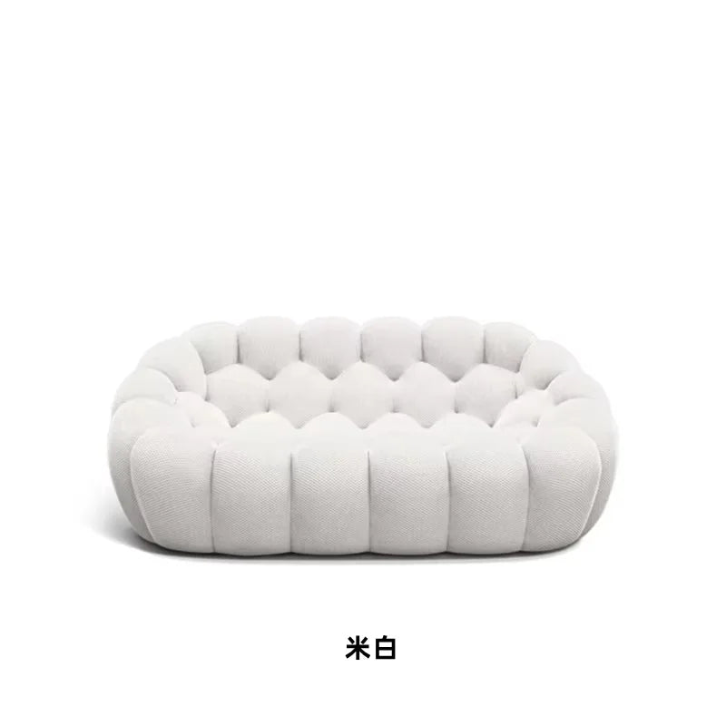 Nordic Compression Sofa Football Sofa Bubble Sofa Living Room Balcony Leisure Curved Special-Shaped Sofas Home Furniture Couch