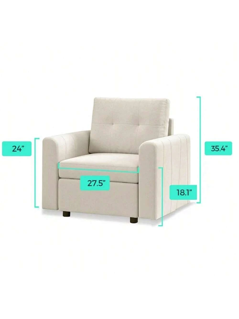 LINSY HOME Oversized Sofa, Sofa Bed Couch with Storage, U Shaped Couches Corner Sofa for Living Room