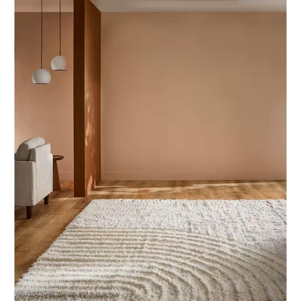 Doherty 79.9 In. Modern Flared Arm Fabric Sofa in Oyster Beige