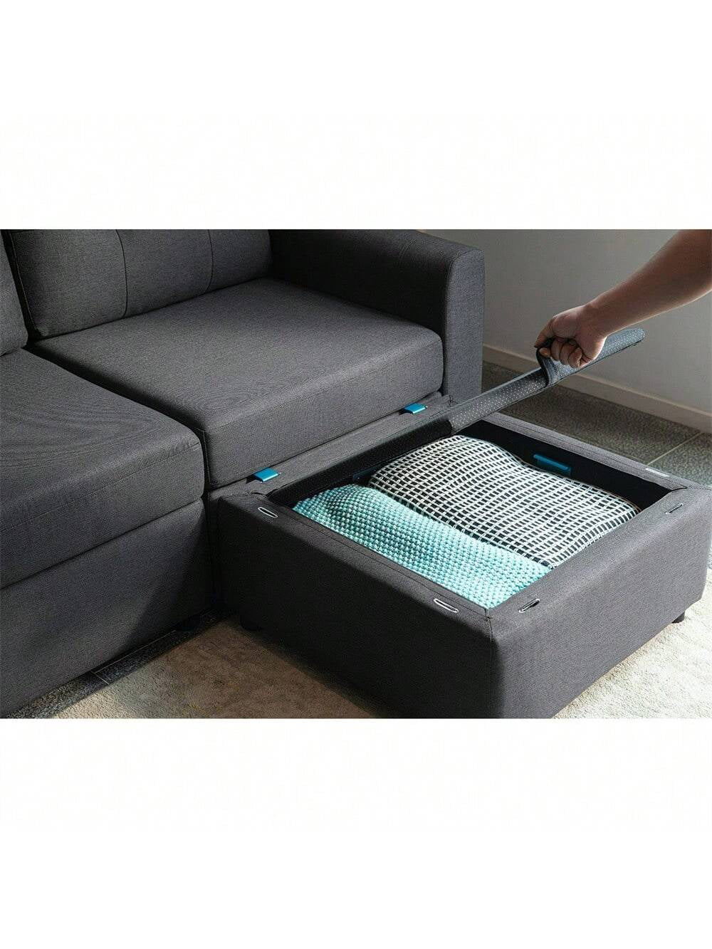 LINSY HOME Oversized Sofa, Sofa Bed Couch with Storage, U Shaped Couches Corner Sofa for Living Room