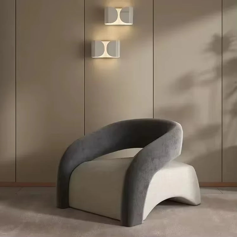 Single Chair Living Room Lazy Single Sofa Leisure Chair Designer Sofa Chair Single Sofa Light Luxury High-End