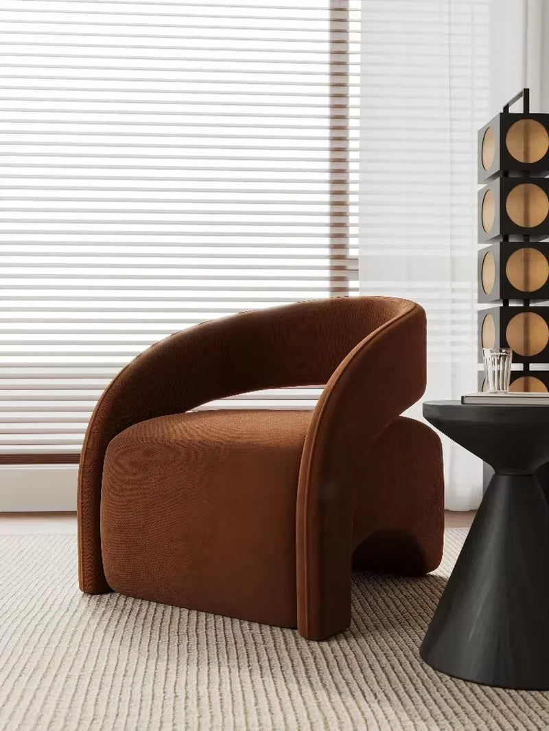 Single Chair Living Room Lazy Single Sofa Leisure Chair Designer Sofa Chair Single Sofa Light Luxury High-End