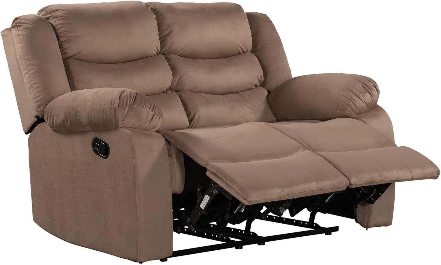 Recliner Chair Reclining Sofa Couch Sofa Velvet Home Theater Seating Manual Recliner Motion for Living Room
