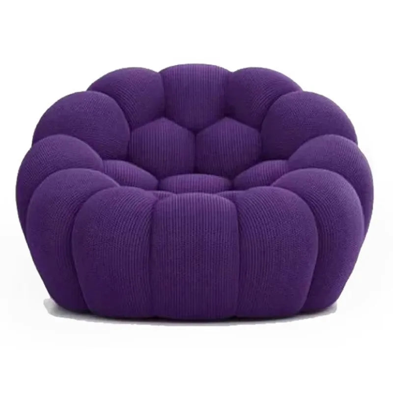 Nordic Compression Sofa Football Sofa Bubble Sofa Living Room Balcony Leisure Curved Special-Shaped Sofas Home Furniture Couch