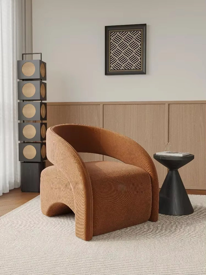 Single Chair Living Room Lazy Single Sofa Leisure Chair Designer Sofa Chair Single Sofa Light Luxury High-End